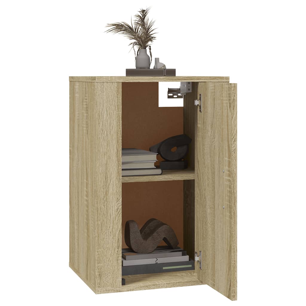 Έπιπλο Τηλεόρασης Επιτοίχιο Sonoma Δρυς 40x34,5x60 εκ. 3