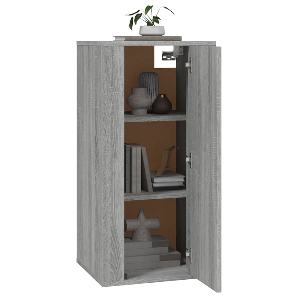 Έπιπλα Τηλεόρασης Επιτοίχια Sonoma Δρυς 40x34,5x80 εκ 3