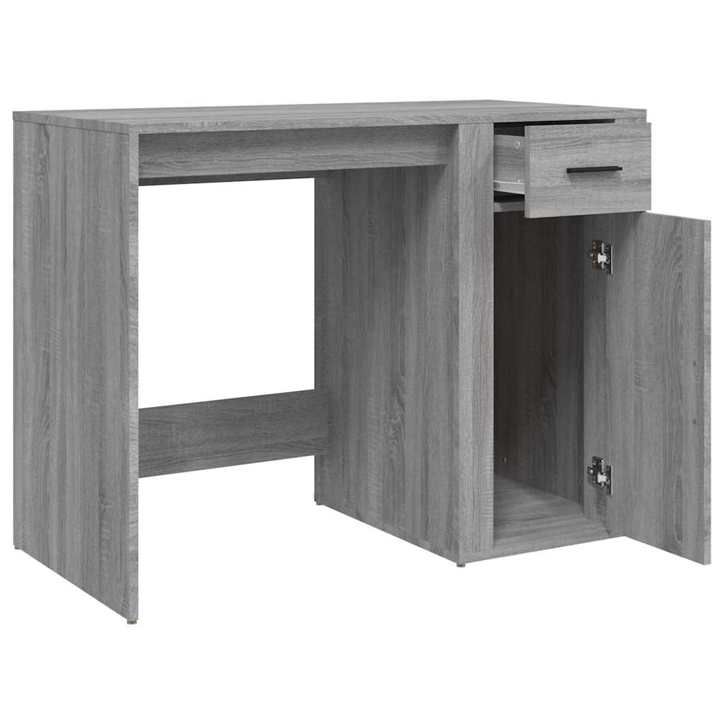 Γραφείο Γκρι Sonoma 100 x 49 x 75 εκ. από Επεξεργασμένο Ξύλο 7
