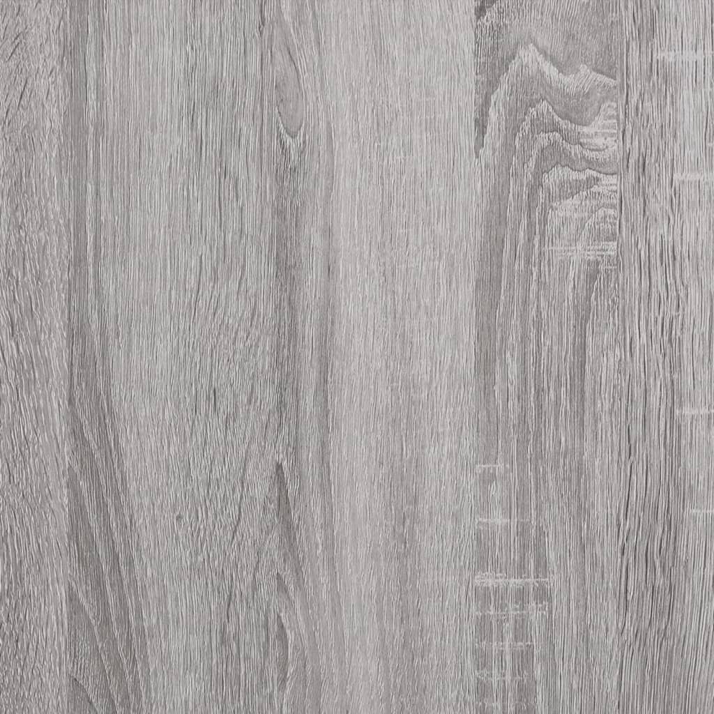 Έπιπλο Τηλεόρασης Κρεμαστό Γκρι Sonoma 80x36x25 εκ. Επεξ. Ξύλο 9
