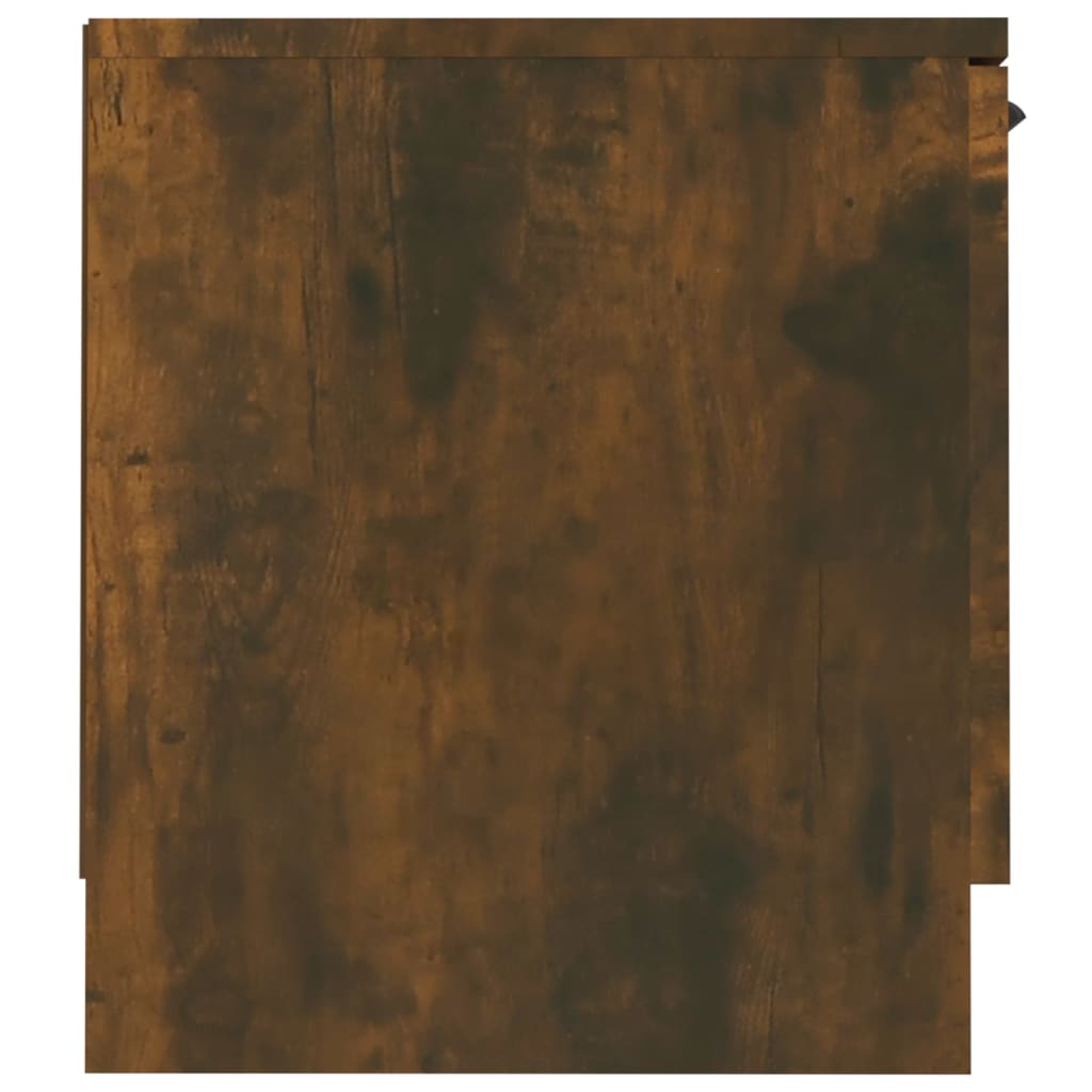 Έπιπλο Τηλεόρασης Καπνιστή Δρυς 140x35x40 εκ Επεξεργασμένο Ξύλο 6