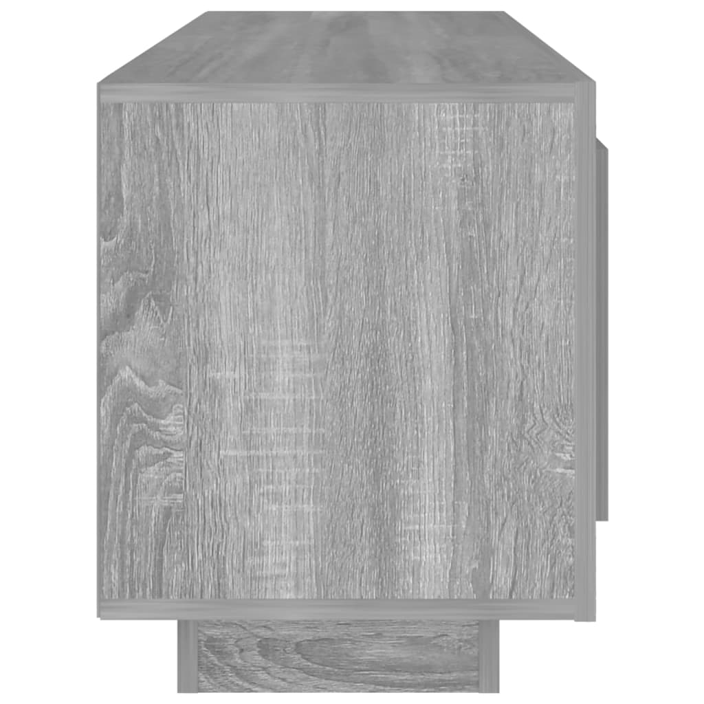 Έπιπλο Τηλεόρασης Γκρι Sonoma 102x35x45 εκ. από Επεξεργ. Ξύλο 6