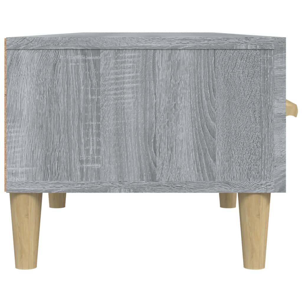 Έπιπλο Τηλεόρασης Γκρι Sonoma 150x34,5x30εκ. Επεξεργασμένο Ξύλο 8