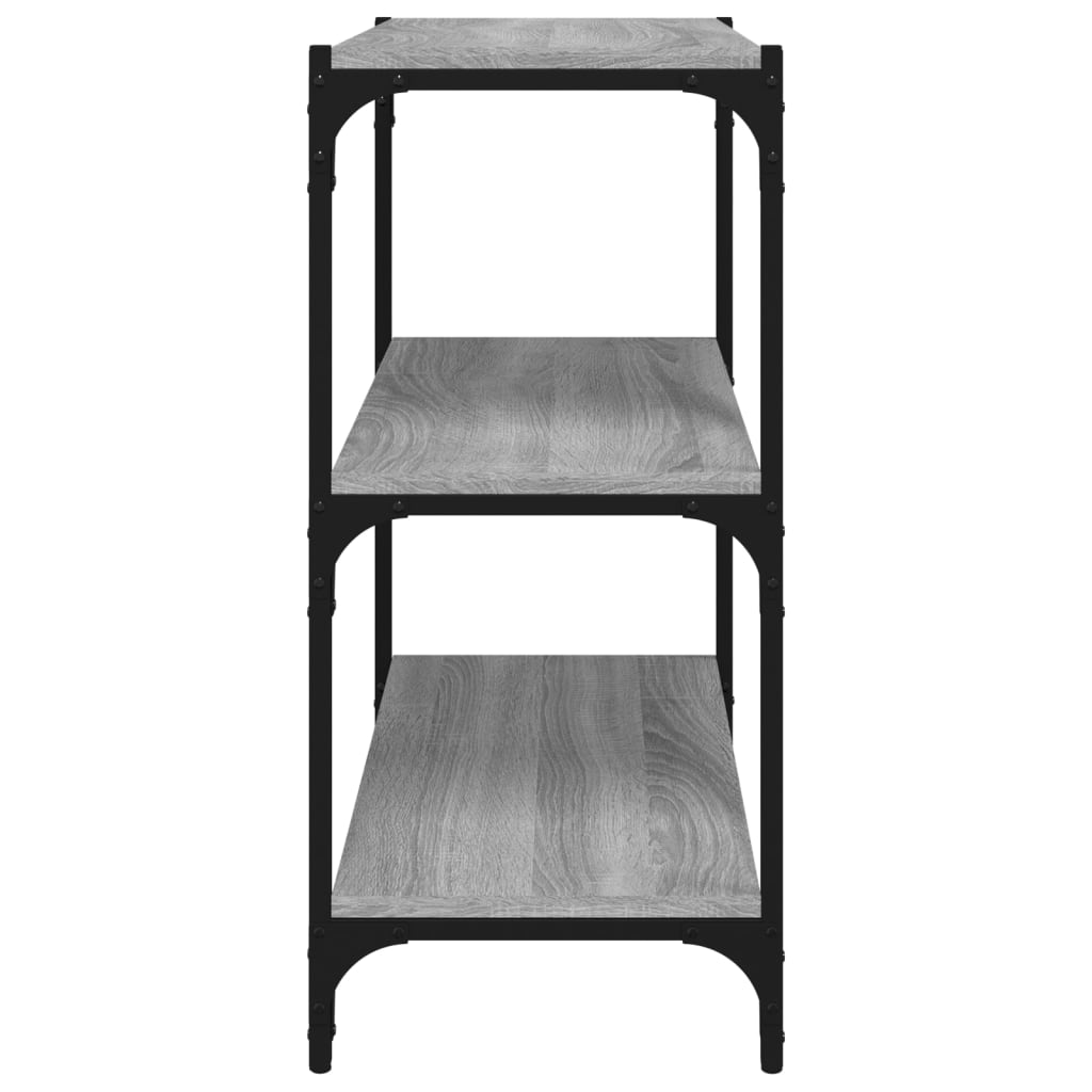 Βιβλιοθήκη Γκρι Sonoma 60 x 33 x 70,5 εκ. Επεξ. Ξύλο & Ατσάλι 6