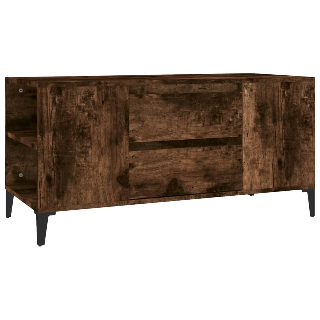 Έπιπλο Τηλεόρασης Καπνιστή Δρυς 102x44,5x50 εκ. Επεξ. Ξύλο 2