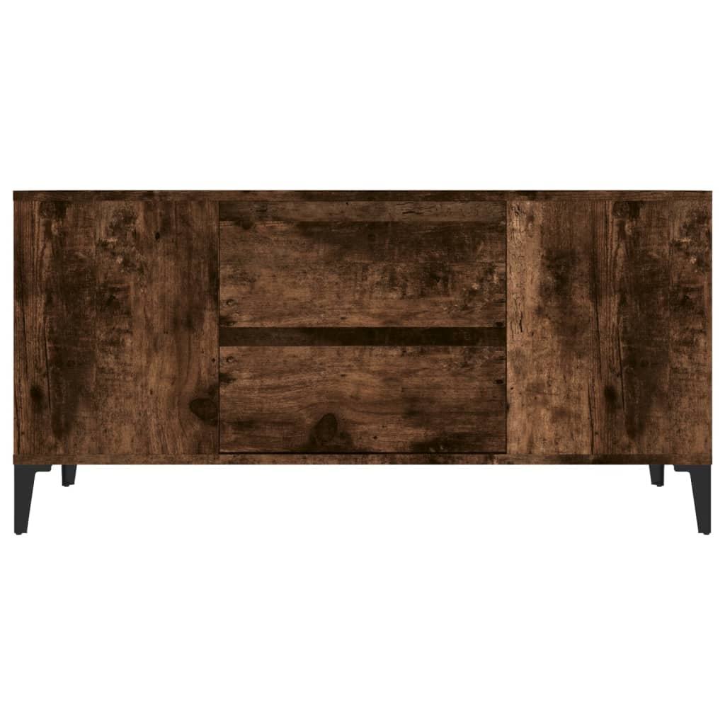 Έπιπλο Τηλεόρασης Καπνιστή Δρυς 102x44,5x50 εκ. Επεξ. Ξύλο 6