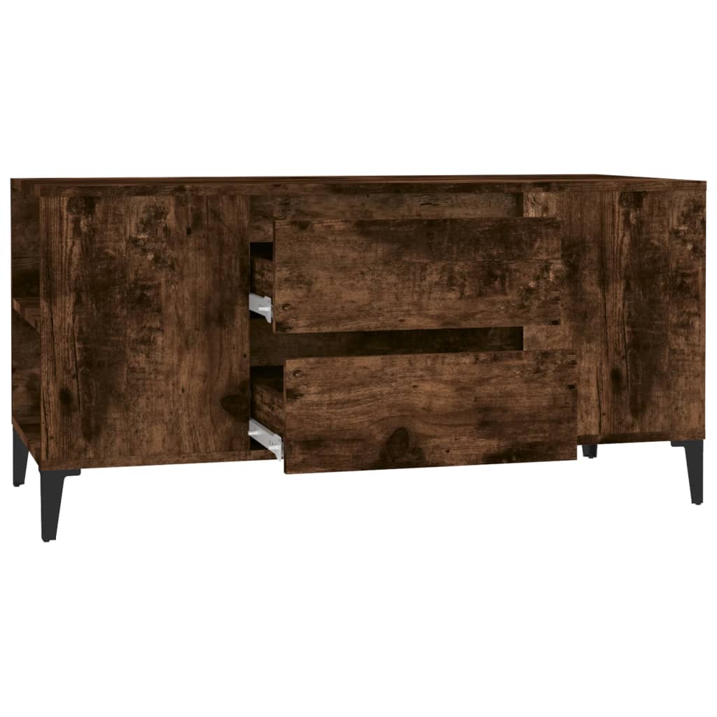 Έπιπλο Τηλεόρασης Καπνιστή Δρυς 102x44,5x50 εκ. Επεξ. Ξύλο 7