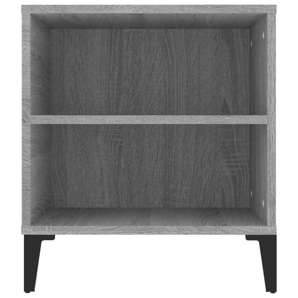 Έπιπλο Τηλεόρασης Γκρι Sonoma 102x44,5x50 εκ. από Επεξεργ. Ξύλο 8
