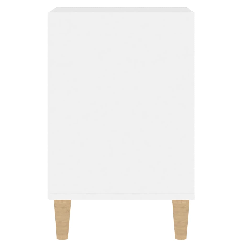 Έπιπλο Τηλεόρασης Γυαλ. Λευκό 100x35x55 εκ. Επεξεργασμένο Ξύλο 7