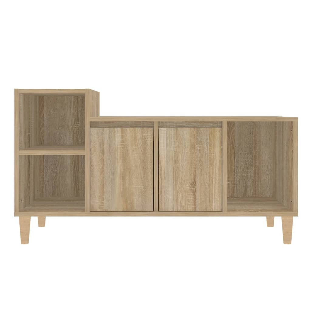 Έπιπλο Τηλεόρασης Sonoma Δρυς 100x35x55 εκ. Επεξ. Ξύλο 5