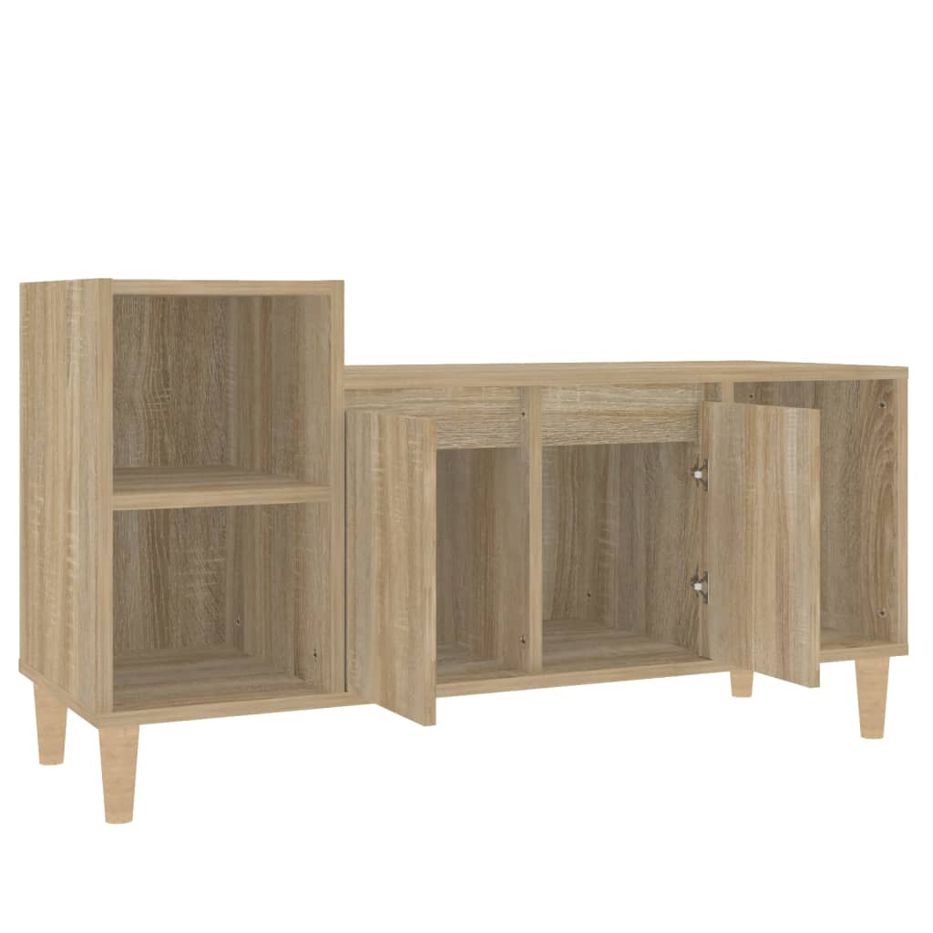 Έπιπλο Τηλεόρασης Sonoma Δρυς 100x35x55 εκ. Επεξ. Ξύλο 6