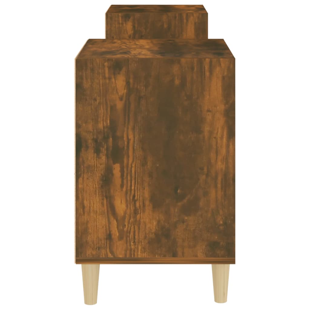 Έπιπλο Τηλεόρασης Καπνιστή Δρυς 160x35x55 εκ. Επεξ. Ξύλο 8