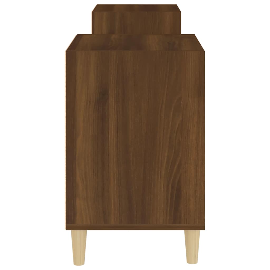 Έπιπλο Τηλεόρασης Καφέ Δρυς 160x35x55 εκ. Επεξεργασμένο Ξύλο 8