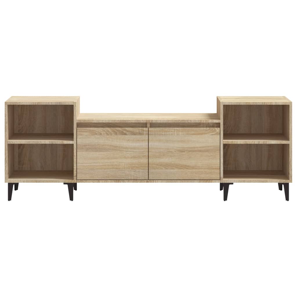 Έπιπλο Τηλεόρασης Sonoma Δρυς 160x35x55 εκ. Επεξ. Ξύλο 5
