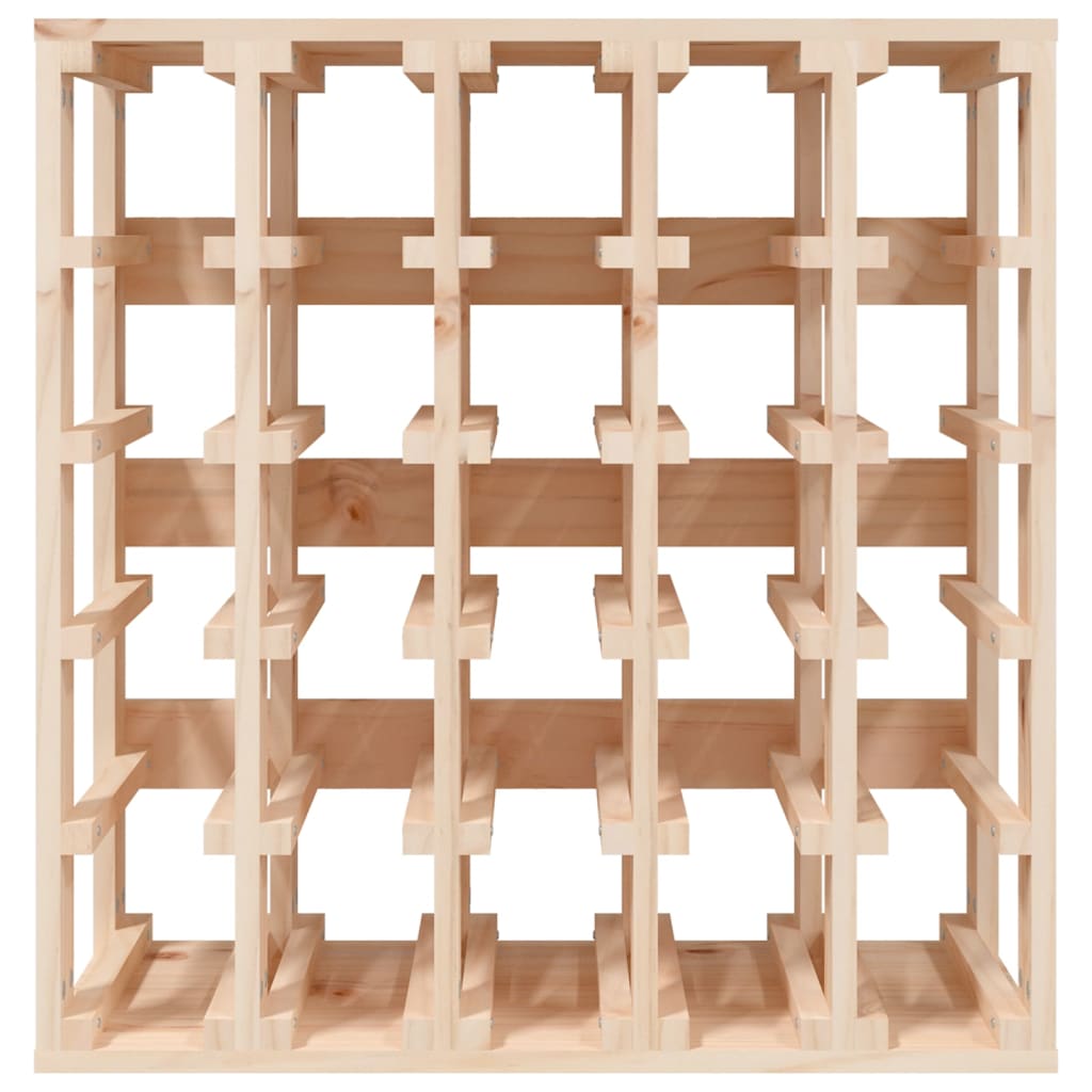 Ραφιέρα Κρασιών 58,5 x 33 x 60,5 εκ. από Μασίφ Ξύλο Πεύκου 5