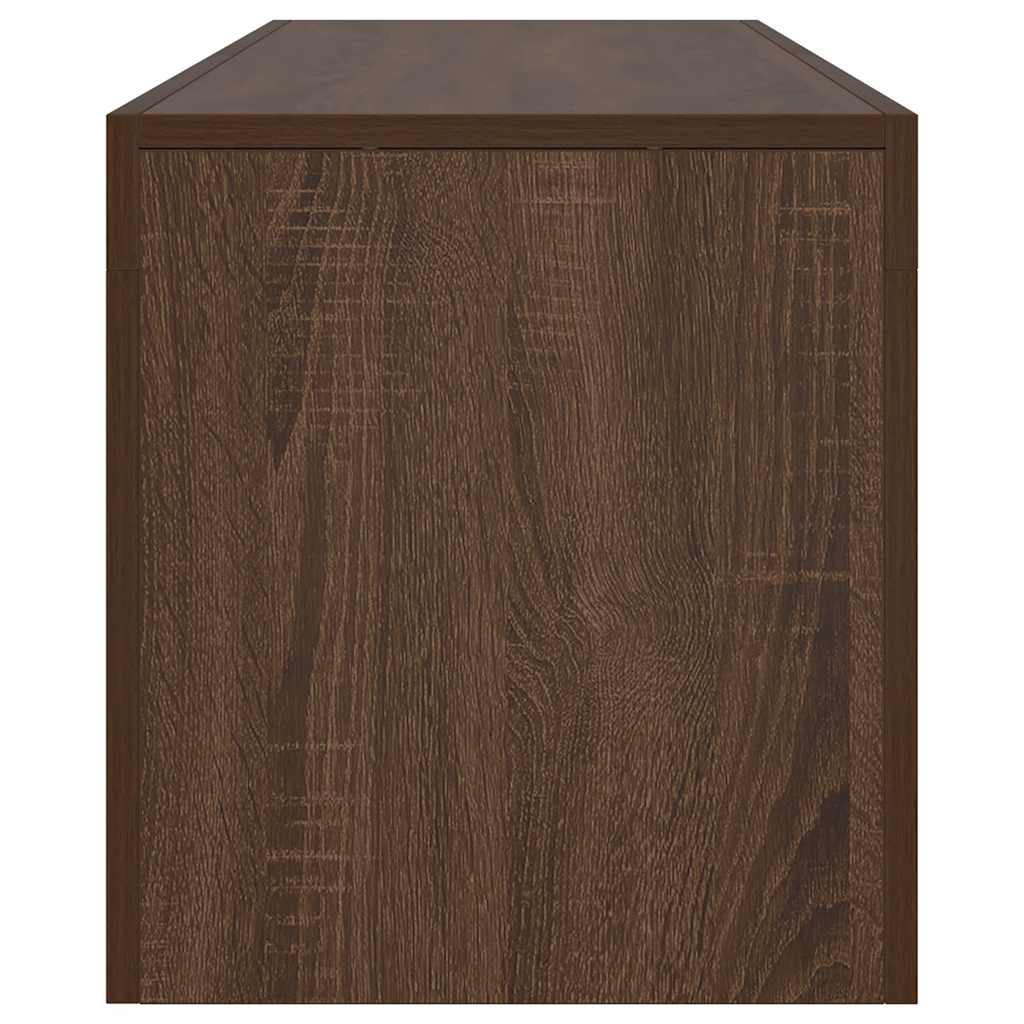 Έπιπλο Τηλεόρασης με LED Καφέ Δρυς 140 x 36,5 x 40 εκ. 10