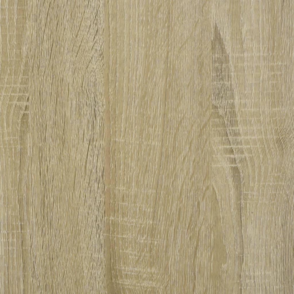 Γραφείο με Ράφια Sonoma Δρυς 102x45x148 εκ. Επεξεργασμένο Ξύλο 7