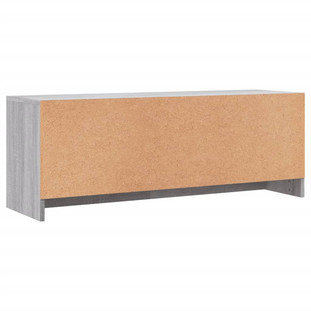 Έπιπλο Τηλεόρασης Γκρι Sonoma 102x30x37,5 εκ. από Επεξεργ. Ξύλο 8