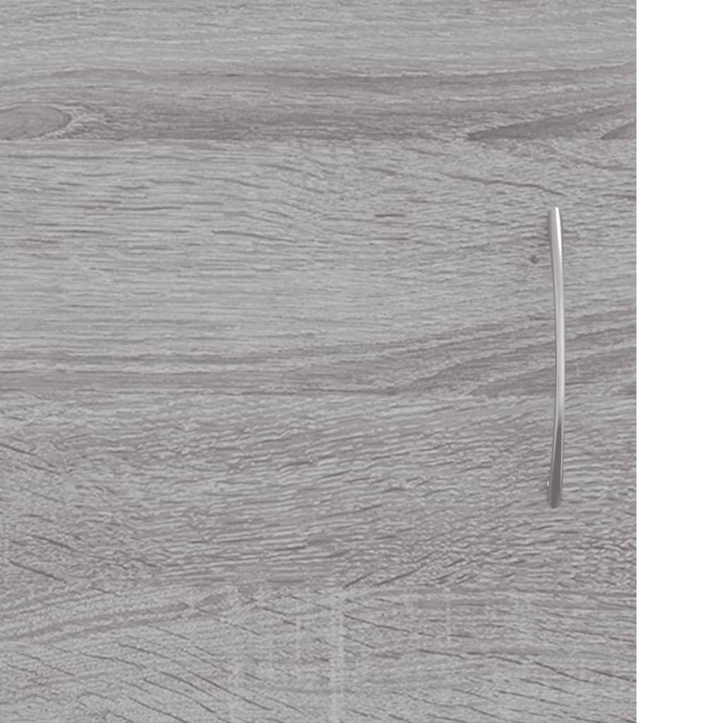 Έπιπλο Τηλεόρασης Γκρι Sonoma 102x30x37,5 εκ. από Επεξεργ. Ξύλο 9