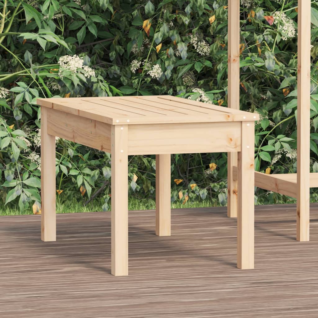 Παγκάκι Κήπου 80x44x45 εκ. από Μασίφ Ξύλο Πεύκου 1