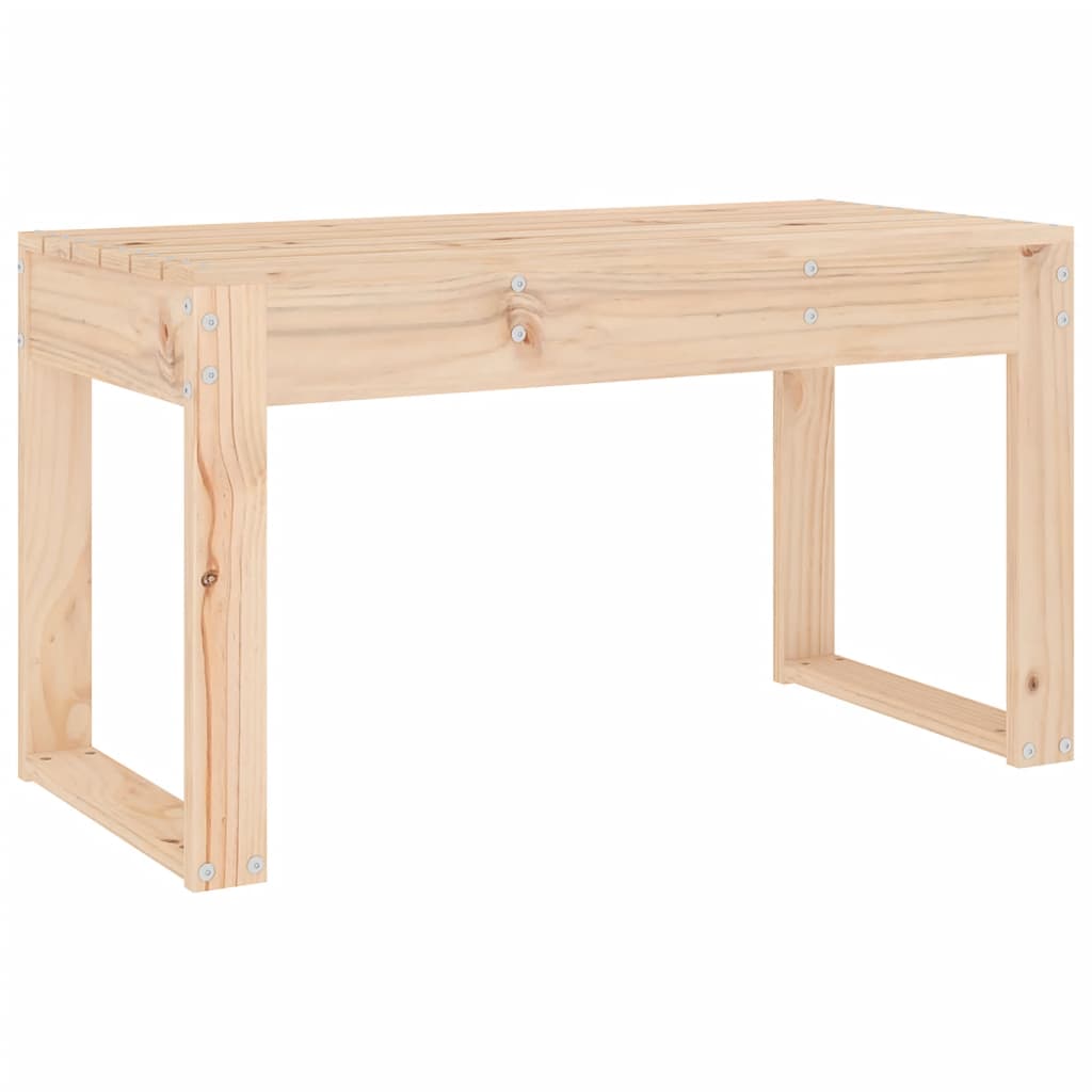 Παγκάκι Κήπου 80 x 38 x 45 εκ. από Μασίφ Ξύλο Πεύκου 2