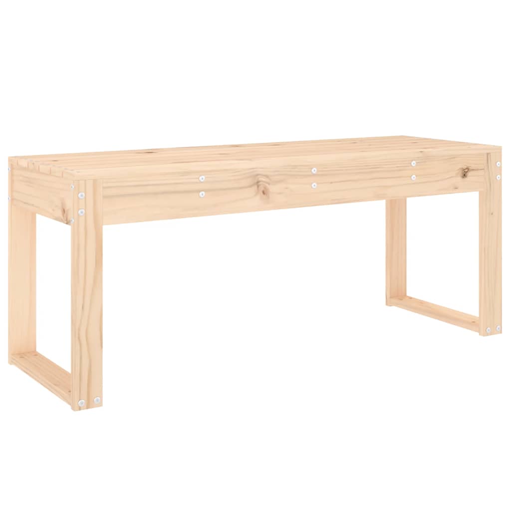 Παγκάκι Κήπου 110 x 38 x 45 εκ. από Μασίφ Ξύλο Πεύκου 2