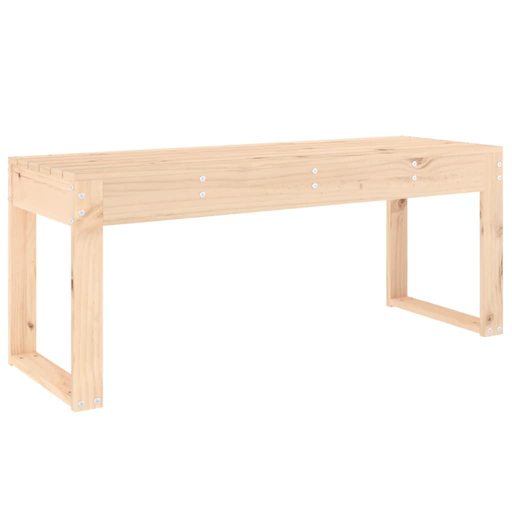 Παγκάκι Κήπου 110 x 38 x 45 εκ. από Μασίφ Ξύλο Πεύκου 5