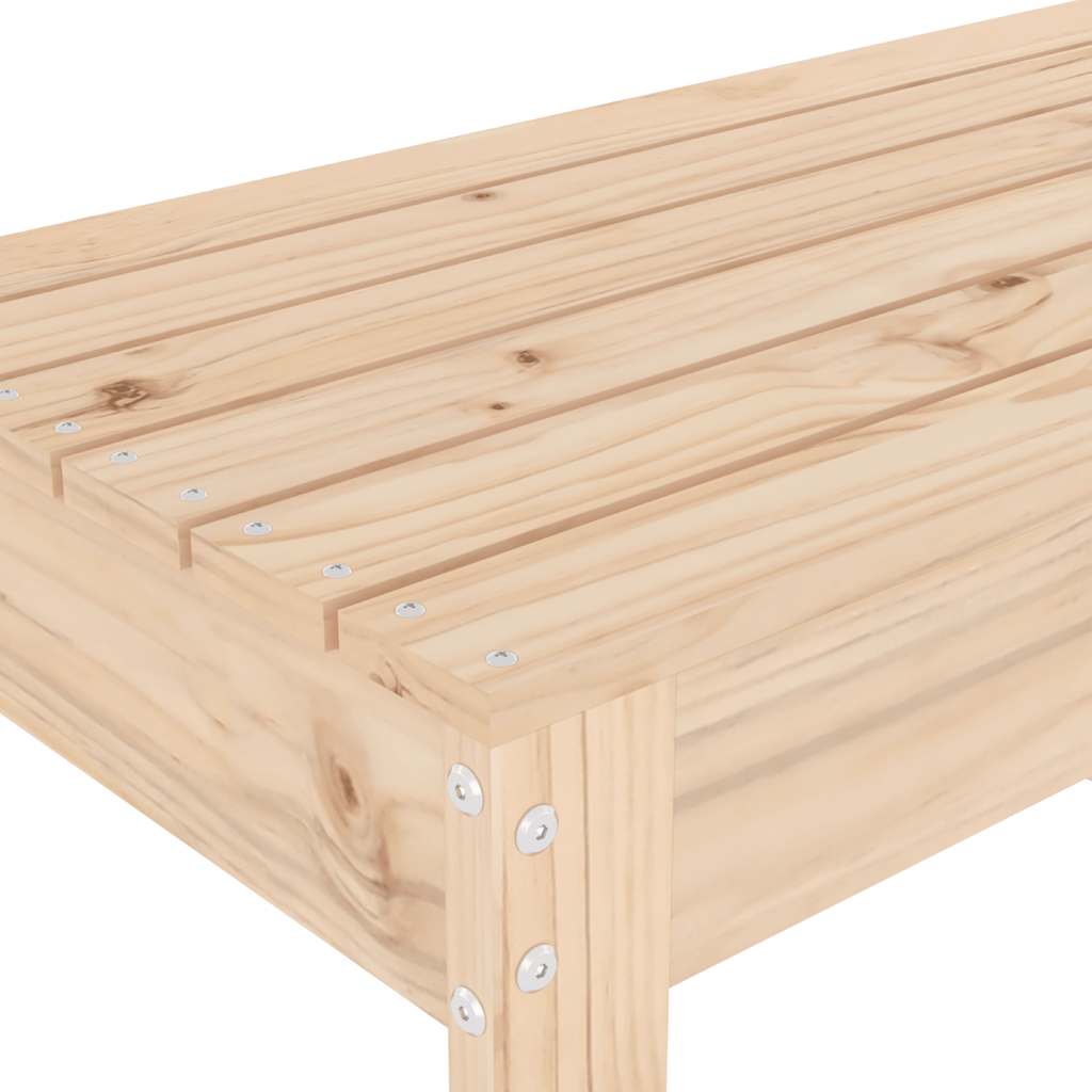 Παγκάκι Κήπου 110 x 38 x 45 εκ. από Μασίφ Ξύλο Πεύκου 6