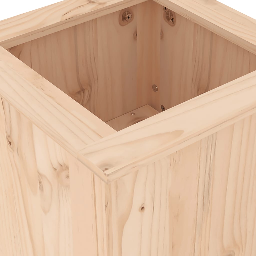 Ζαρντινιέρα Παγκάκι 184,5x39,5x56,5 εκ. από Μασίφ Ξύλο Πεύκου 7