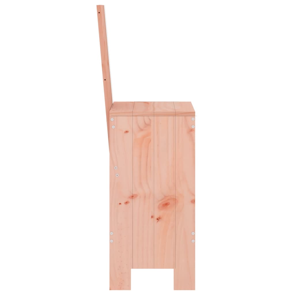 Σκαμπό Μπαρ 2 τεμ. 40 x 42 x 120εκ από Μασίφ Ξύλο Ψευδοτσούγκας 5