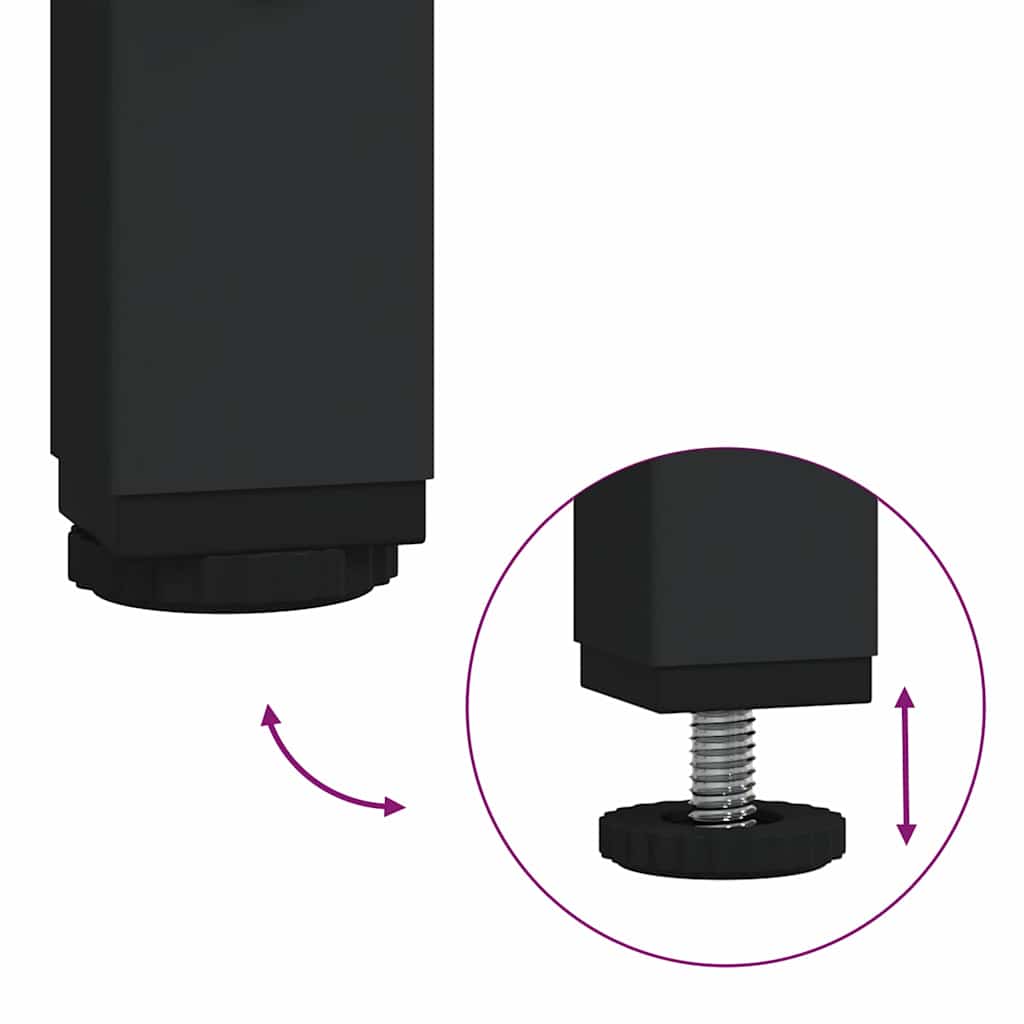 Έπιπλο Τηλεόρασης Καφέ Δρυς 117x35x52 εκ. Επεξεργασμένο Ξύλο 7