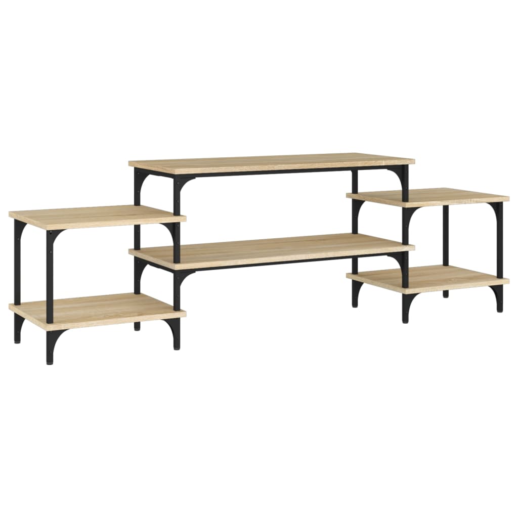 Έπιπλο Τηλεόρασης Sonoma Δρυς 157x35x52 εκ. Επεξ. Ξύλο 2