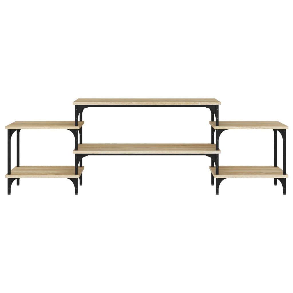 Έπιπλο Τηλεόρασης Sonoma Δρυς 157x35x52 εκ. Επεξ. Ξύλο 5