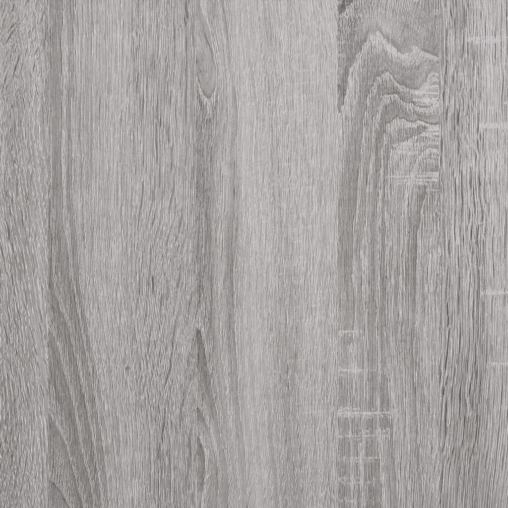 Έπιπλο Τηλεόρασης Γκρι Sonoma 157x35x52 εκ. Επεξεργασμένο Ξύλο 8