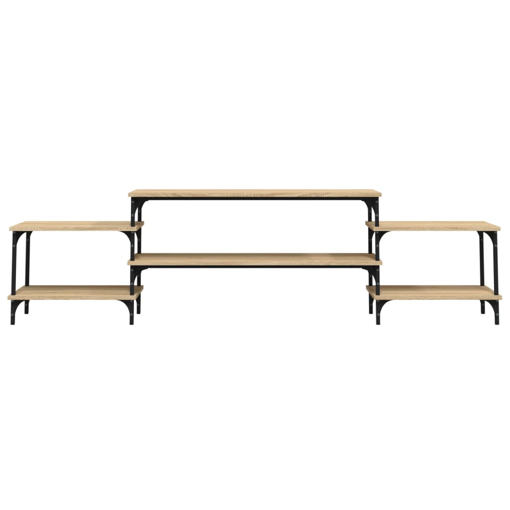 Έπιπλο Τηλεόρασης Sonoma Δρυς 197x35x52 εκ. Επεξεργ. Ξύλο 5