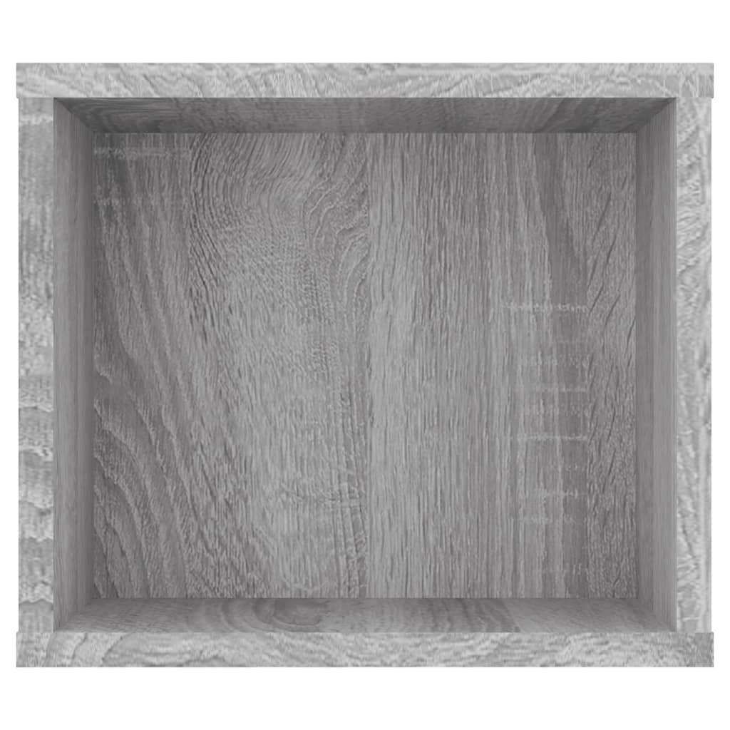 Έπιπλο Τηλεόρασης Κρεμαστό Γκρι Sonoma 100x30x26,5εκ Επεξ. Ξύλο 5