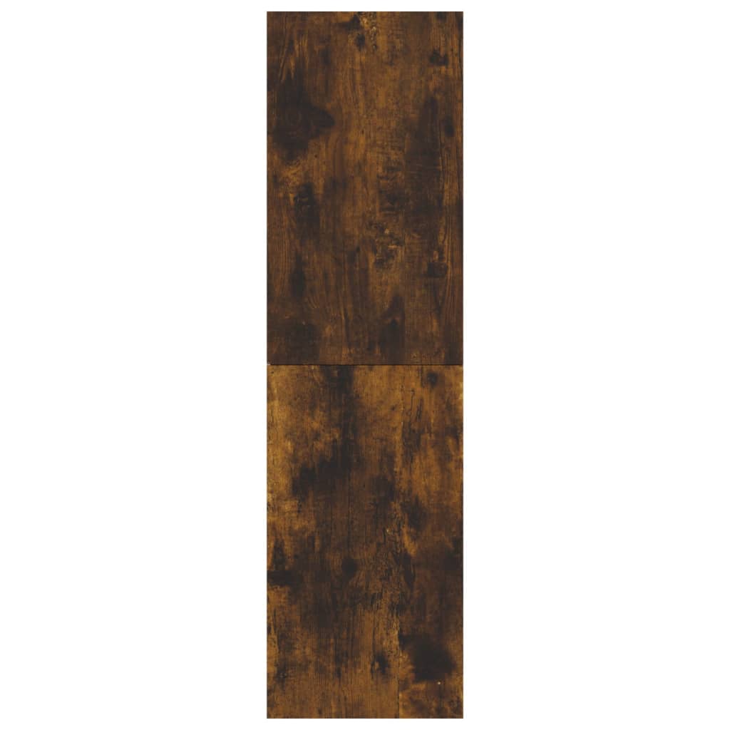 Έπιπλο Τηλεόρασης Επιτοίχιο Καπνιστή Δρυς 30,5 x 30 x 110 εκ. 8