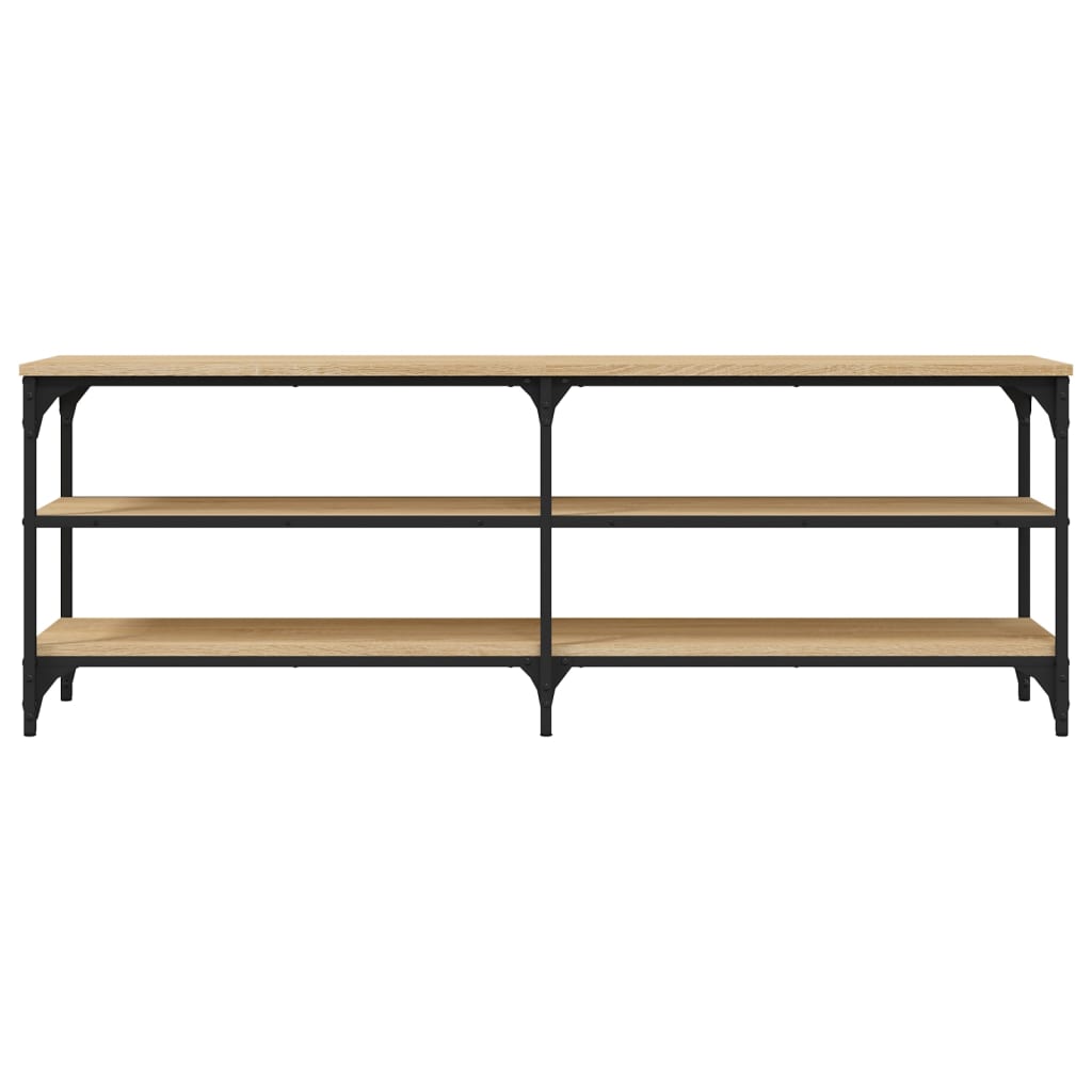 Έπιπλο Τηλεόρασης Sonoma Δρυς 140x30x50 εκ. Επεξ. Ξύλο 5