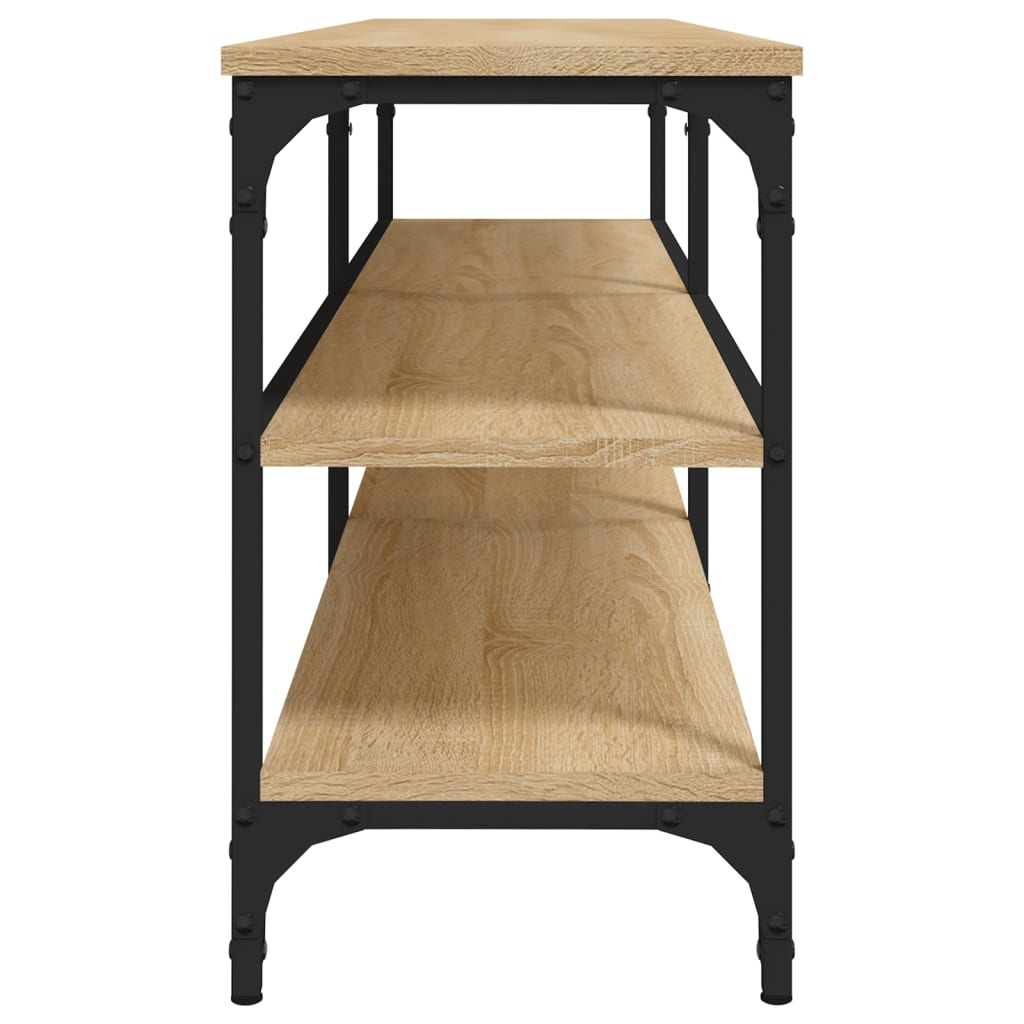 Έπιπλο Τηλεόρασης Sonoma Δρυς 140x30x50 εκ. Επεξ. Ξύλο 6