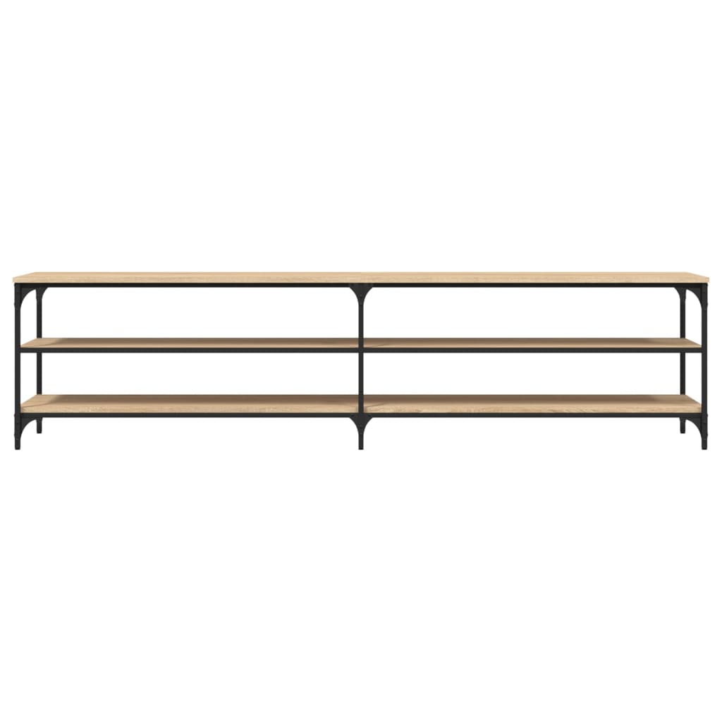 Έπιπλο Τηλεόρασης Sonoma Δρυς 200x30x50 εκ. Επεξ. Ξύλο 5