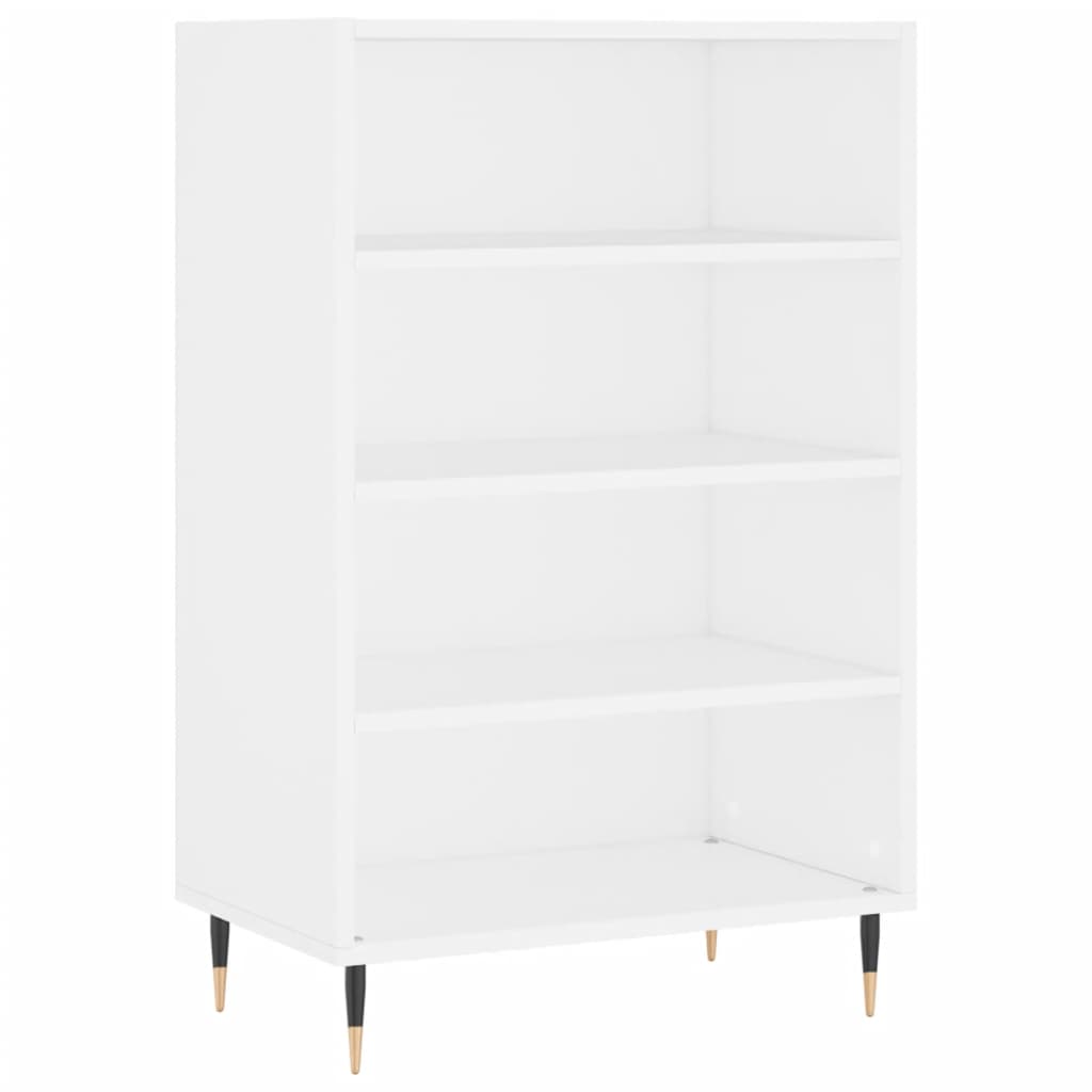 Ραφιέρα Λευκή 57 x 35 x 90 από Επεξεργασμένο Ξύλο 2