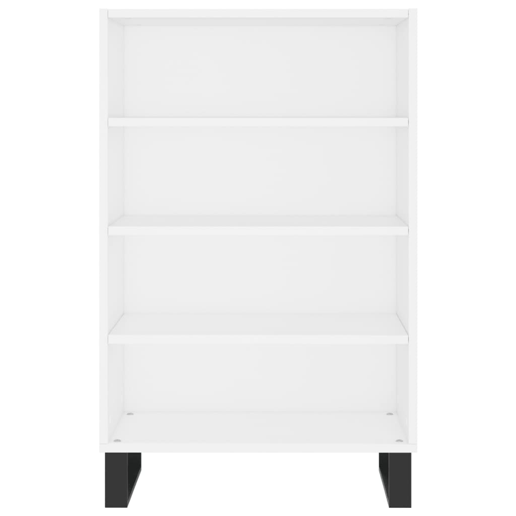 Ραφιέρα Λευκή 57 x 35 x 90 από Επεξεργασμένο Ξύλο 4
