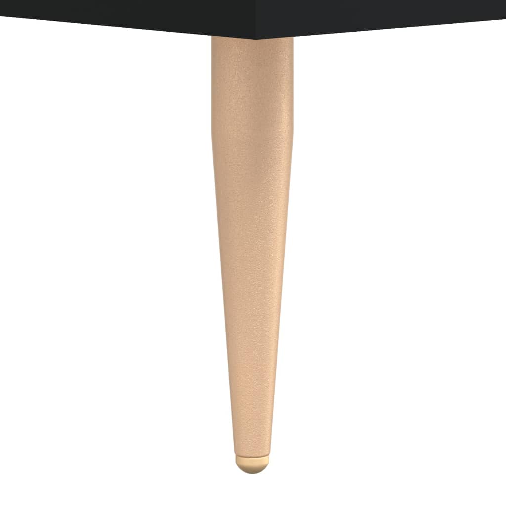 Βιβλιοθήκη Μαύρη 69,5 x 32,5 x 90 εκ. από Επεξεργασμένο Ξύλο 7