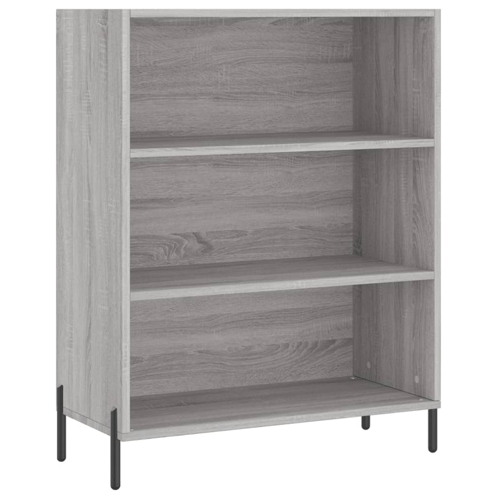 Ραφιέρα Γκρι Sonoma 69,5 x 32,5 x 90 εκ. από Επεξεργασμένο Ξύλο 2