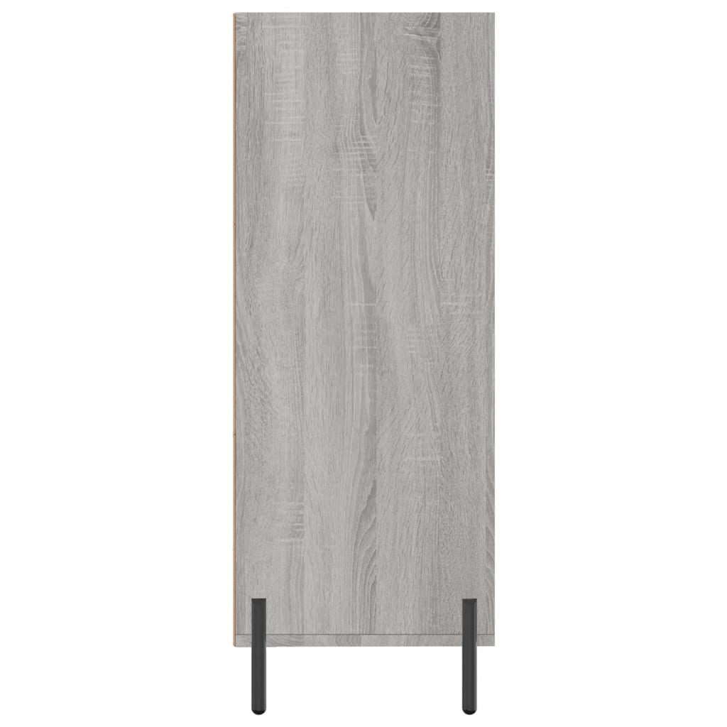 Ραφιέρα Γκρι Sonoma 69,5 x 32,5 x 90 εκ. από Επεξεργασμένο Ξύλο 5