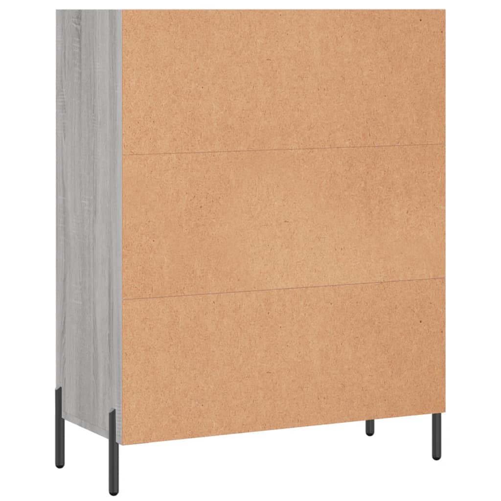 Ραφιέρα Γκρι Sonoma 69,5 x 32,5 x 90 εκ. από Επεξεργασμένο Ξύλο 6