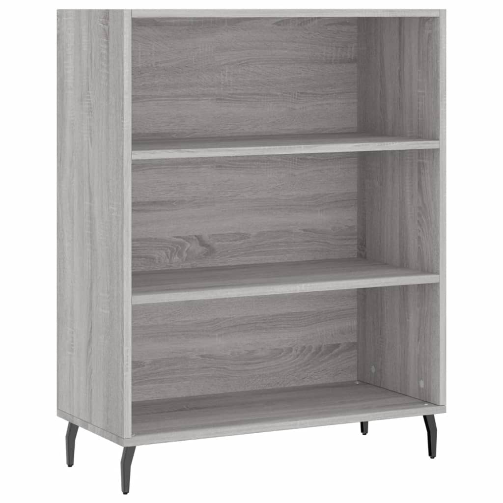 Ραφιέρα Γκρι Sonoma 69,5 x 32,5 x 90 εκ. από Επεξεργασμένο Ξύλο 2