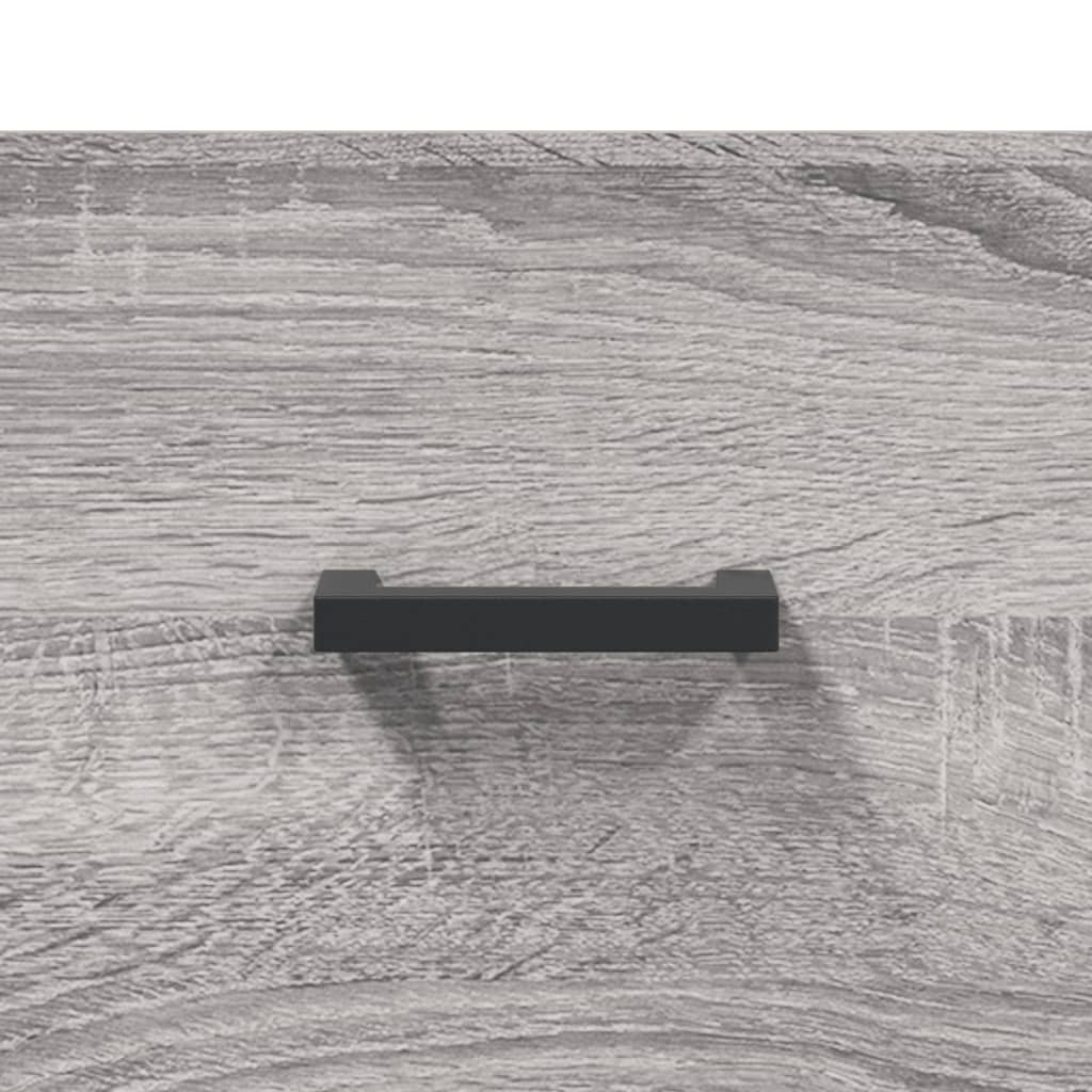 Έπιπλο Τηλεόρασης Γκρι Sonoma 80x36x50 εκ. από Επεξεργ. Ξύλο 9
