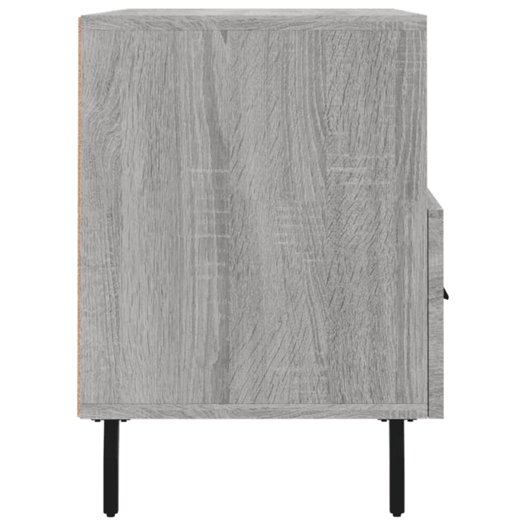 Έπιπλο Τηλεόρασης Γκρι Sonoma 80x36x50 εκ. από Επεξεργ. Ξύλο 7