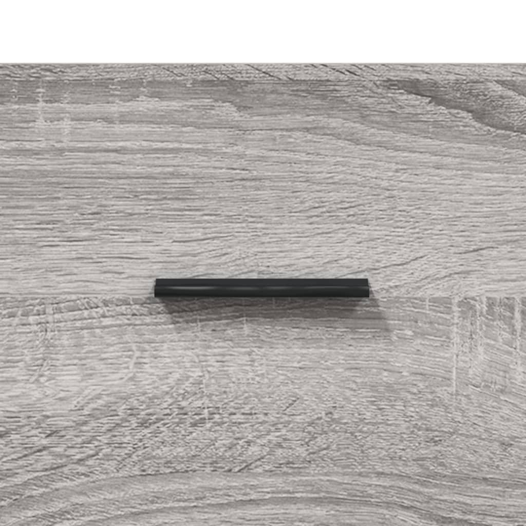 Έπιπλο Τηλεόρασης Γκρι Sonoma 80x36x50 εκ. από Επεξεργ. Ξύλο 9